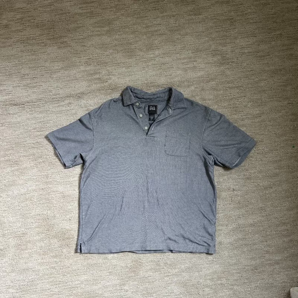 Jos A Bank Traveler Short Sleeve Polo Size L Large